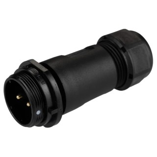 RS PRO Industrial Circular Connector, 2 Contacts, Cable Mount, Socket, Male, IP68, 500V, 30A, Threaded, Model 131-6362