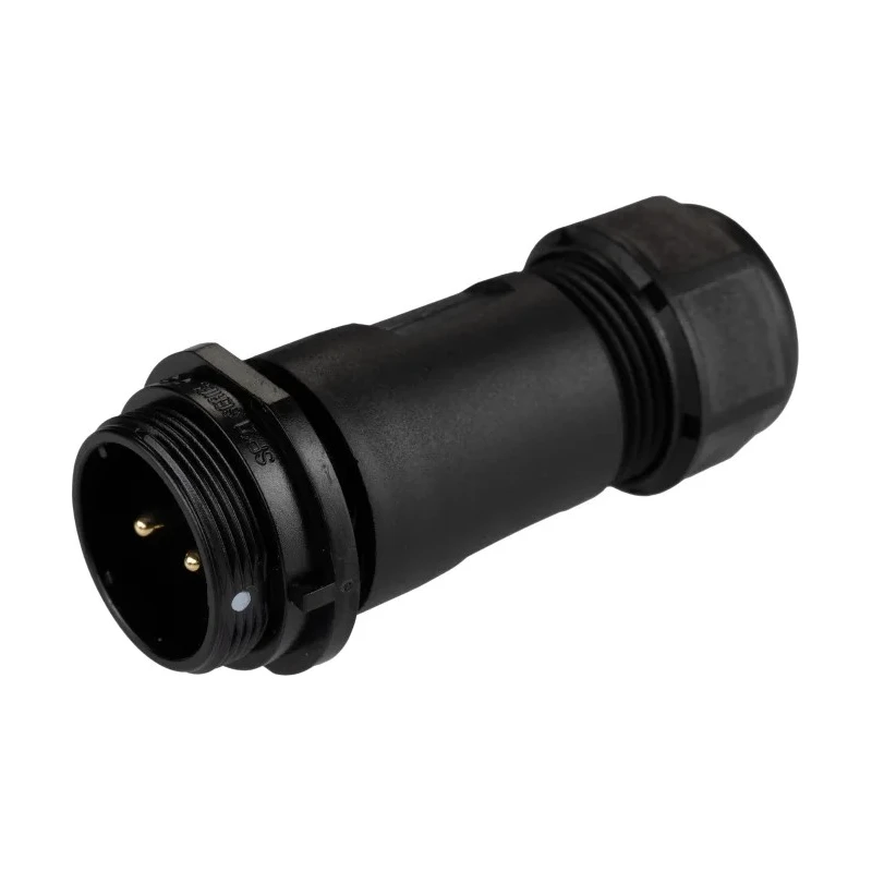 RS PRO Industrial Circular Connector, 2 Contacts, Cable Mount, Socket, Male, IP68, 500V, 30A, Threaded, Model 131-6362