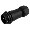 RS PRO Industrial Circular Connector, 2 Contacts, Cable Mount, Socket, Male, IP68, 500V, 30A, Threaded, Model 131-6362