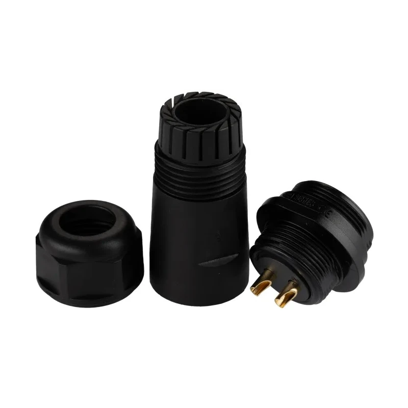 RS PRO Industrial Circular Connector, 2 Contacts, Cable Mount, Socket, Male, IP68, 500V, 30A, Threaded, Model 131-6362