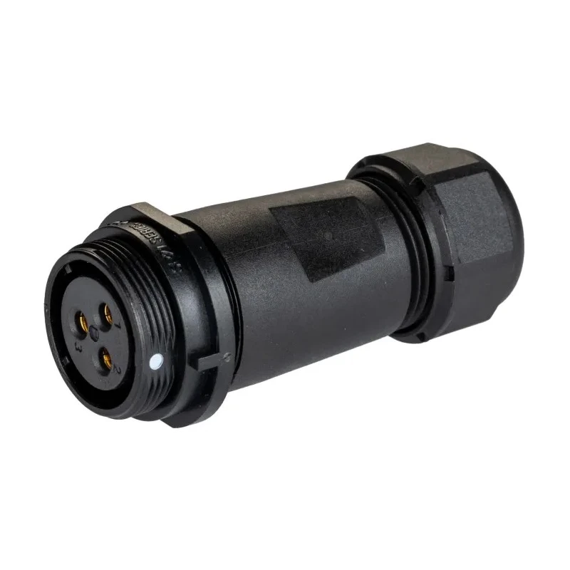 RS PRO Circular Connector, 3 Contacts, Cable Mount, Standard Size, Socket Female, Threaded Mating, IP68, 30A 131-6359