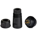 RS PRO Circular Connector, 3 Contacts, Cable Mount, Standard Size, Socket Female, Threaded Mating, IP68, 30A 131-6359