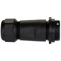 RS PRO Circular Connector, 3 Contacts, Cable Mount, Standard Size, Socket Female, Threaded Mating, IP68, 30A 131-6359