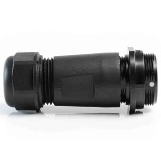 RS PRO Industrial Circular Connector Standard Size 4 Contacts Socket Male Cable Mount Threaded Coupling IP68 500V 131-6364