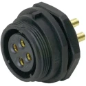 RS PRO Circular Connector Socket, 5 Contacts, Front Mount, Standard Size, Female, IP68, 30A, 500V, Threaded Coupling 131-6369