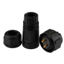 RS PRO Circular Connector Cable Plug 2 Contacts Female Gold-Plated Brass IP68 500V 30A 131-6382