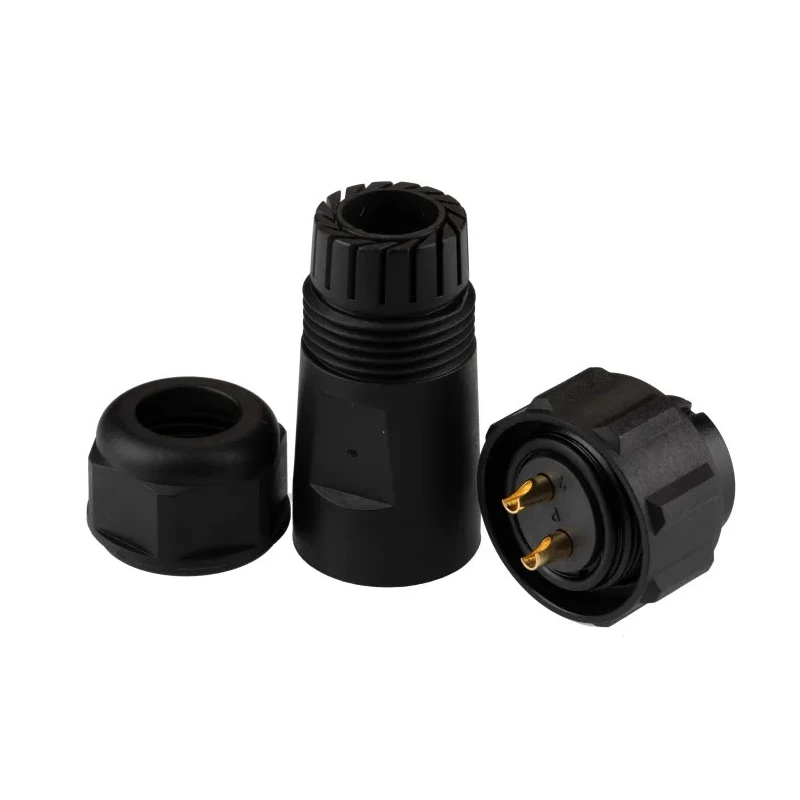 RS PRO Circular Connector Cable Plug 2 Contacts Female Gold-Plated Brass IP68 500V 30A 131-6382