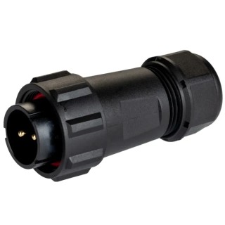 RS PRO Circular Connector, Cable Plug, 2 Contacts, Standard Size, Male Contact, 30A Current, IP68 Rated, 500V 131-6386