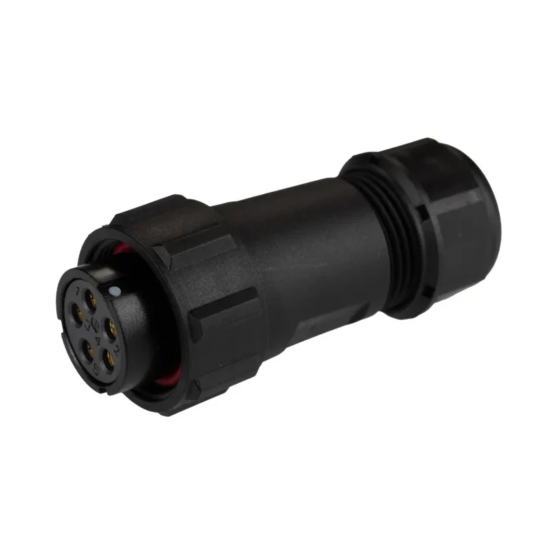 RS PRO Circular Connector, 5 Contacts, Cable Mount, Plug, Female, IP68, 30A, 500V, Threaded Coupling 131-6385