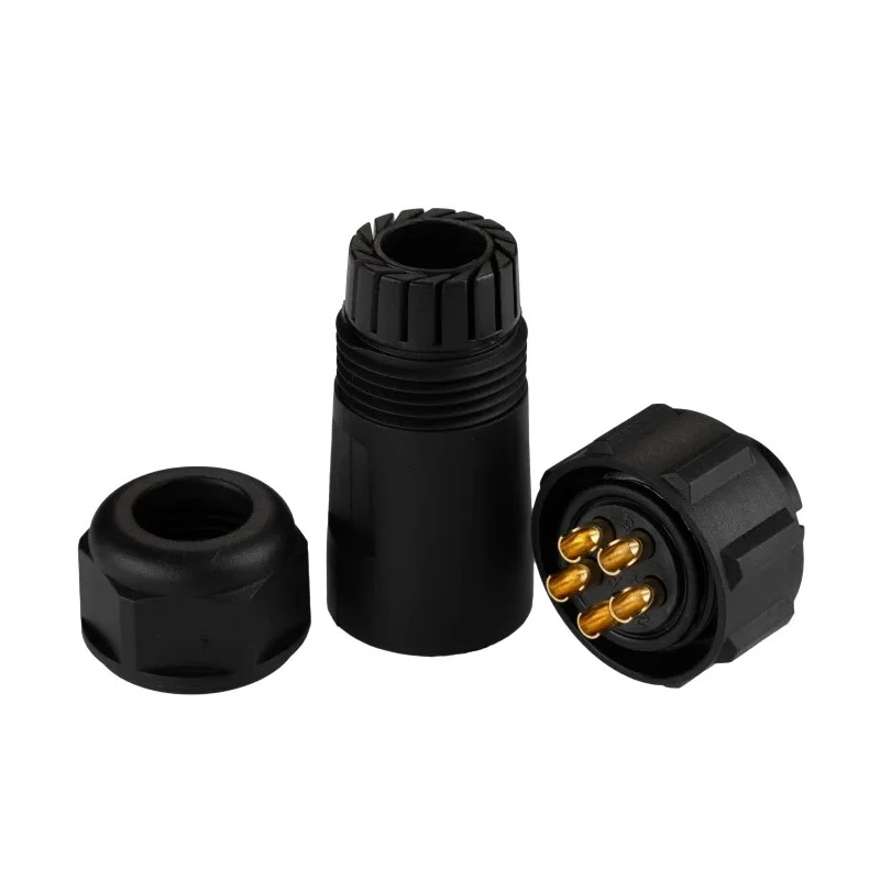 RS PRO Circular Connector, 5 Contacts, Cable Mount, Plug, Female, IP68, 30A, 500V, Threaded Coupling 131-6385