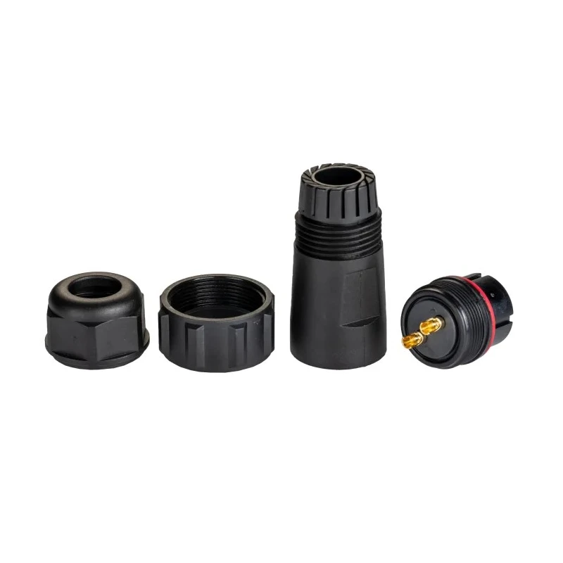RS PRO Circular Connector, Cable Plug, 2 Contacts, Standard Size, Male Contact, 30A Current, IP68 Rated, 500V 131-6386
