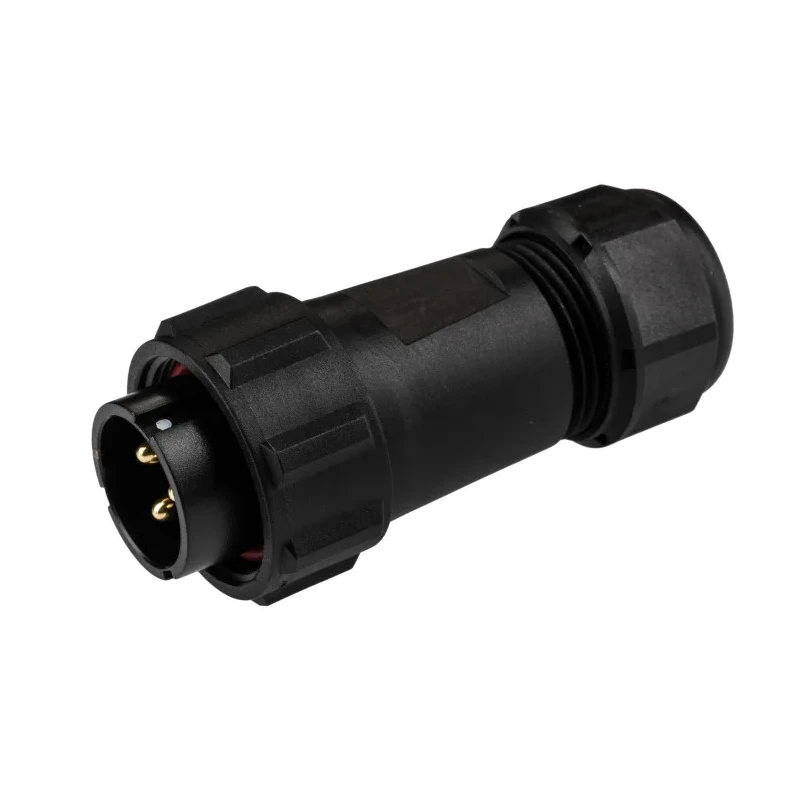 RS PRO Industrial Circular Connector Cable Mount Plug Male 3 Contacts 30A 500V IP68 131-6387