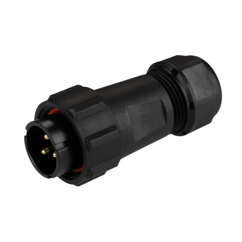 RS PRO Industrial Circular Connector, 3 Contacts, Cable Mount, Plug and Socket, , 500V, 30A, Threaded Coupling, Model IP68