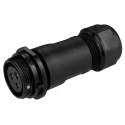 RS PRO Industrial Circular Connector, 3 Contacts, Cable Mount, Plug and Socket, , 500V, 30A, Threaded Coupling, Model IP68