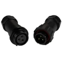 RS PRO Industrial Circular Connector, 3 Contacts, Cable Mount, Plug and Socket, , 500V, 30A, Threaded Coupling, Model IP68