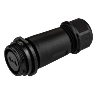 RS PRO Industrial Circular Connector, 2 Contacts, Cable Mount, , 500V, 30A, Threaded Mating, Polyamide 66/Polycarbonate IP68