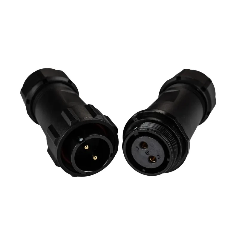 RS PRO Industrial Circular Connector, 2 Contacts, Cable Mount, , 500V, 30A, Threaded Mating, Polyamide 66/Polycarbonate IP68