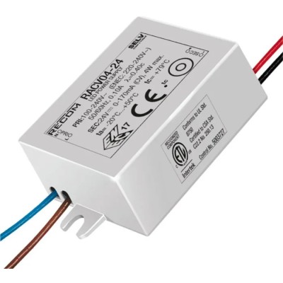 Recom IP65 1 Output Enclosed LED Driver 24V DC 4W 170mA Constant Voltage RACV04-24