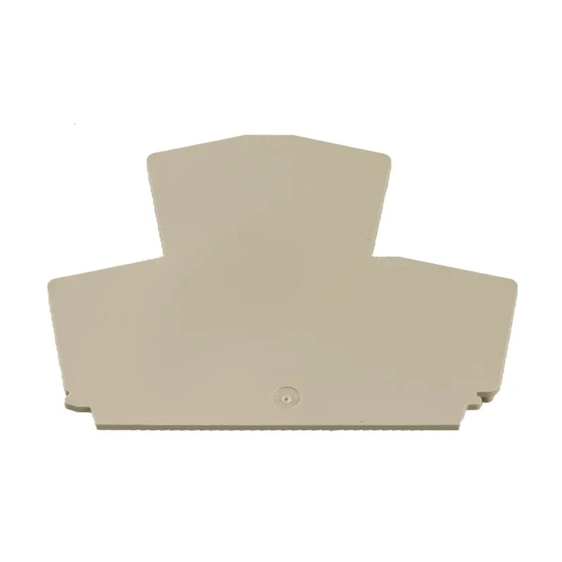 Weidmüller W Series DIN Rail Terminal Block End Cover 60mm Height 1.5mm Width 1059100000