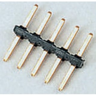 HARWIN M22 Series Straight Through Hole Pin Header, 10 Contacts, 2 mm Pitch, 1 Row, Unshrouded M22-2011005