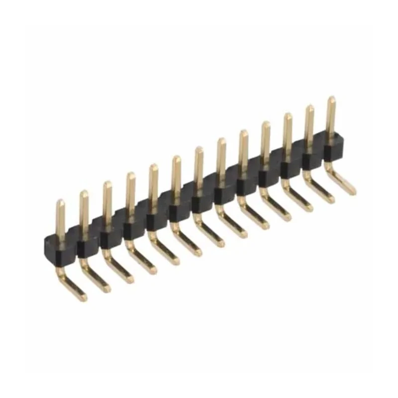 HARWIN M22 Series Right Angle Through Hole Pin Header 10 Contacts 2 mm Pitch 1 Row Unshrouded M22-2031005