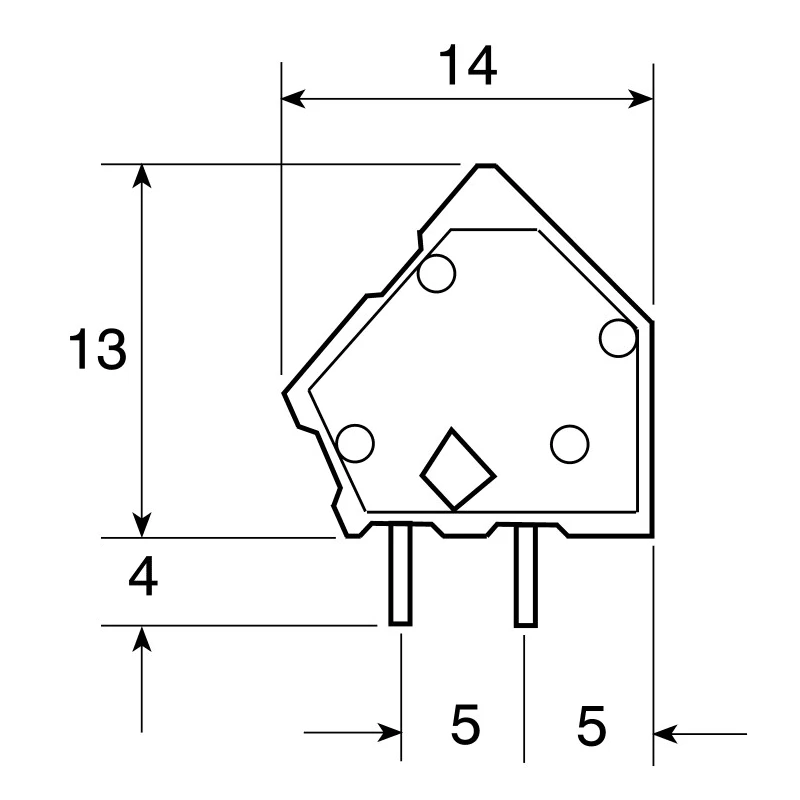WAGO 236 Series PCB Terminal Block, 3-Contact, 5.08 mm Pitch, 1 Row 236-403