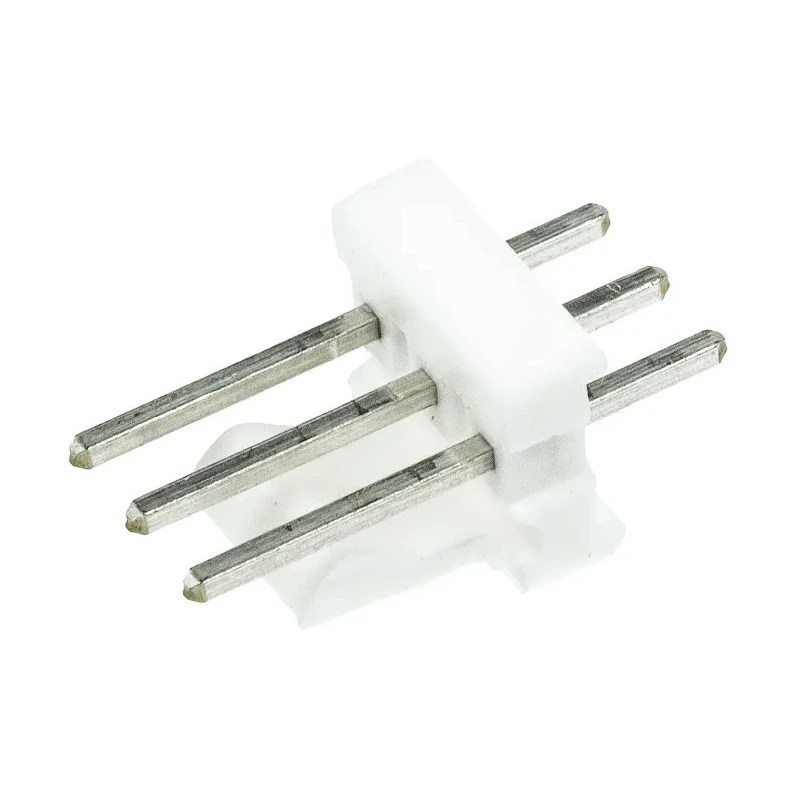 TE Connectivity MTA-100 Series Straight Through Hole Pin Header 3 Contacts 2.54 mm Pitch 1 Row Unshrouded 640456-3