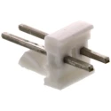 TE Connectivity MTA-100 Series Straight Through Hole Pin Header, 2 Contact, 2.54 mm Pitch, 1 Row, Unshrouded 640456-2