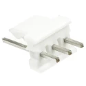 TE Connectivity MTA-100 Series Straight Through Hole Pin Header 3 Contacts 2.54 mm Pitch 1 Row Unshrouded 640456-3