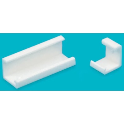 TE Connectivity Connector Cover for Use with MTA-100 Series Polyester White 640550-5