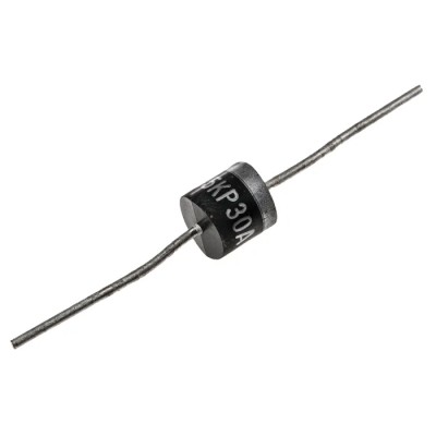 Vishay 1-Element Uni-Directional TVS Diode 1.5 kW Peak Pulse Power 2-Pin P600 5KP30A-E3/54