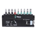 Wera Hex, Hex, Phillips, Pozidriv, Torx Screwdriver Bit Set, 10 Pieces 05071110001
