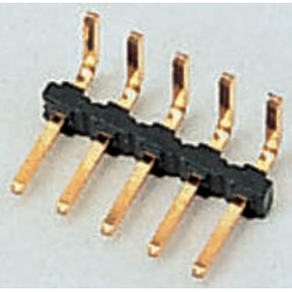 HARWIN M22 Series Right Angle Through Hole Pin Header, 12 Contacts, 2 mm Pitch, 1 Row, Unshrouded M22-2031205