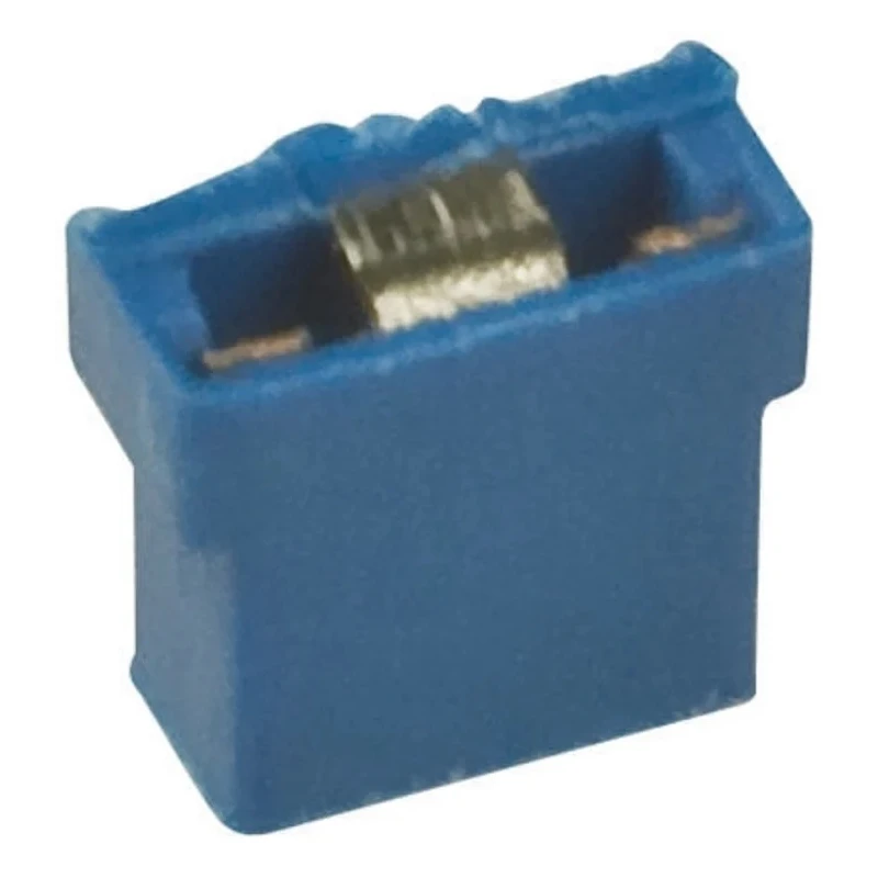 HARWIN Jumper Straight Female Blue Open Top 2 Way 1 Row 2 mm Pitch M22-1910005