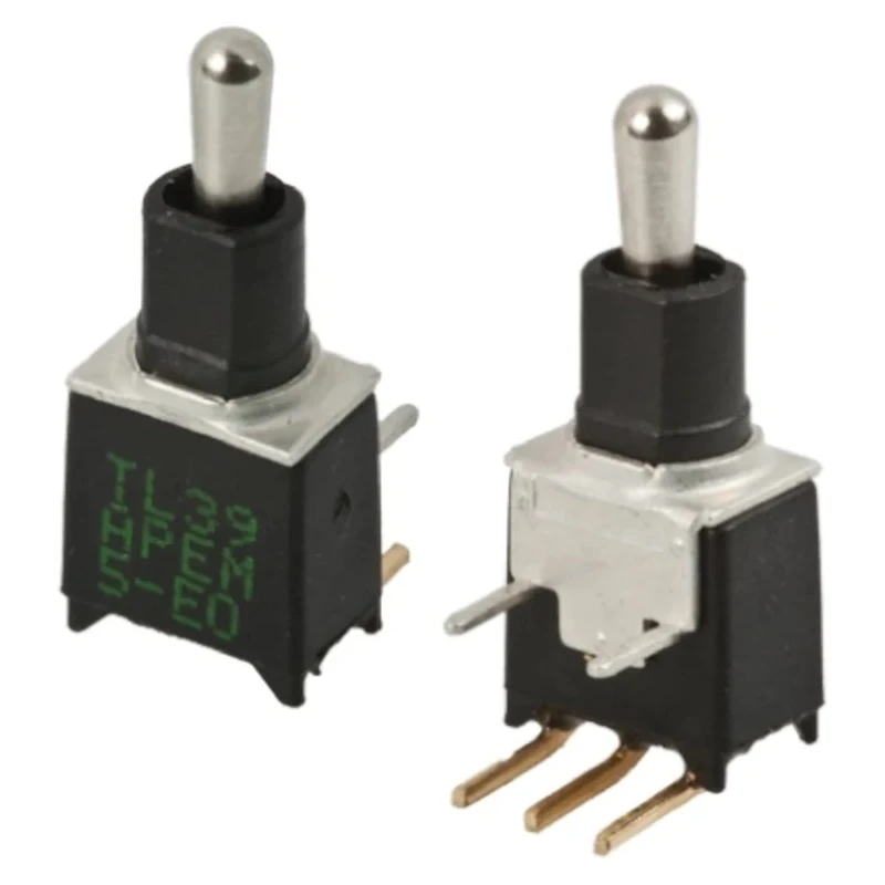 APEM PCB Mount On-On SPST Toggle Switch, Through Hole Terminal, 20 V dc, 20 V ac TL32W0050