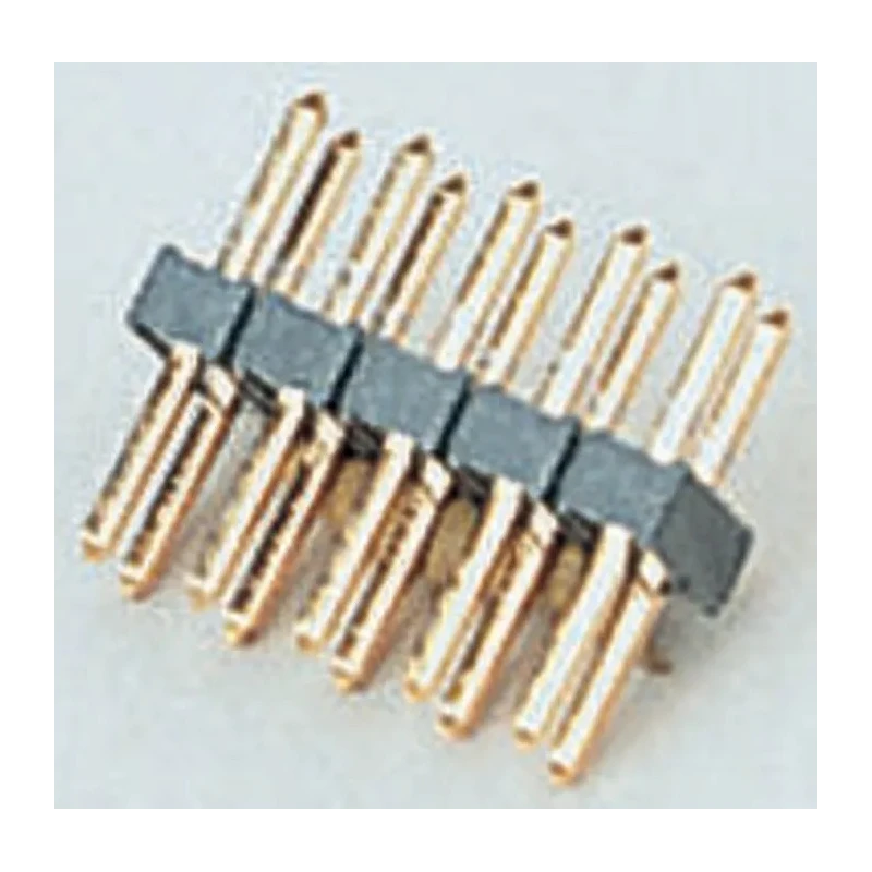 HARWIN M22 Series Straight Through Hole Pin Header 24 Contacts 2 mm Pitch 2 Row Unshrouded M22-2021205