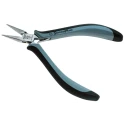 CK Long Nose Plier, 130mm Overall Length, 23mm Jaw Length, Ergonomic Handle, ESD Safe, High Alloy Carbon and T3772D 120