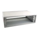 RS PRO 3 U 19 in Ventilated Steel Rack Mount Case with Aluminium Front Panel 132-4408