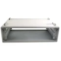 RS PRO 3 U 19 in Ventilated Steel Rack Mount Case with Aluminium Front Panel 132-4408