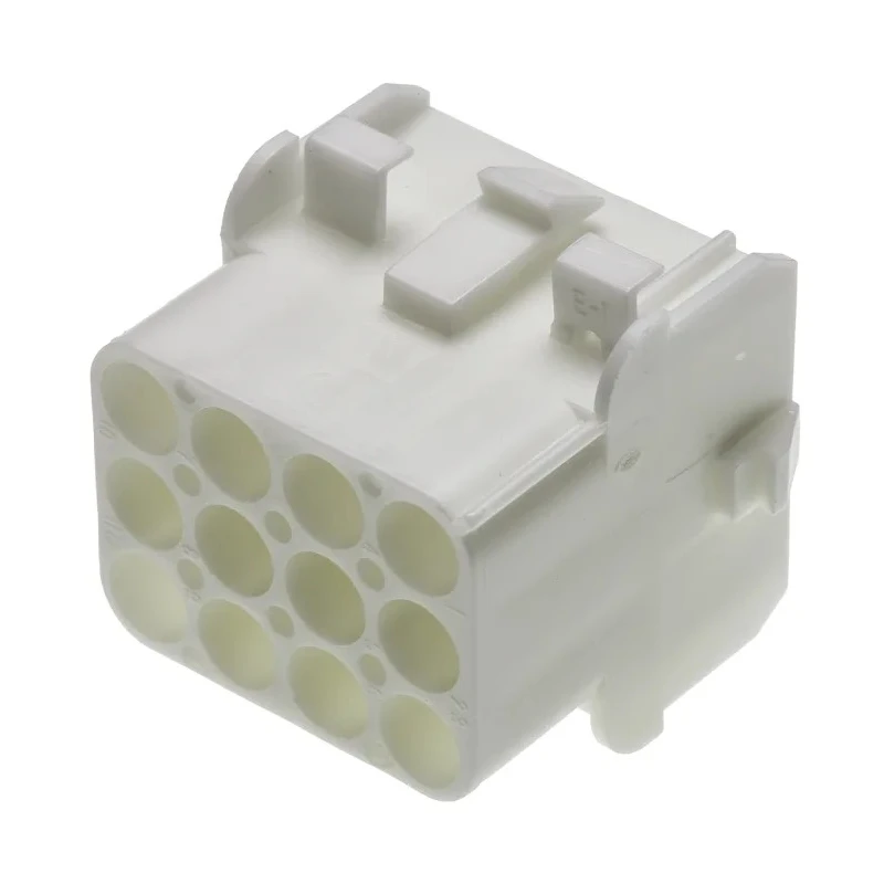 TE Connectivity Universal MATE-N-LOK Female Connector Housing 6.35 mm Pitch 12 Way 4 Row Straight 350783-1
