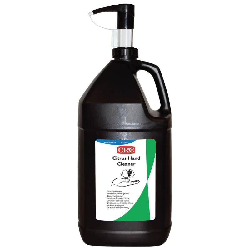 CRC Citrus Handcleaner Anti-Bacterial Cream Hand Cleaner 3.8 L Pump Bottle 32321