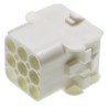 TE Connectivity Universal MATE-N-LOK Female Connector Housing 6.35 mm Pitch 9 Way 3 Row Straight 350782-1