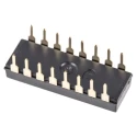 TE Connectivity Slide Rotary Coded DIP Switch Through Hole ADE0804