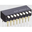 TE Connectivity Piano Rotary Coded DIP Switch Through Hole ADP0804