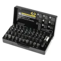 CK Screwdriver Bit Set Phillips Pozidriv Slotted Tamperproof Torx 41 Pieces Spline Steel T4508