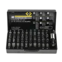 CK Screwdriver Bit Set Phillips Pozidriv Slotted Tamperproof Torx 41 Pieces Spline Steel T4508