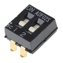 TE Connectivity Slide Rotary Coded DIP Switch Surface Mount ADF02S04