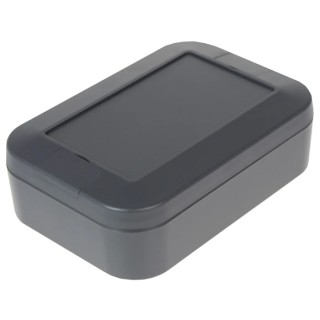 Takachi Electric Industrial Grey ABS Desktop Enclosure IP67 Wall Mount 90mm x 130mm x 40mm WP9-13-4C