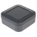 Takachi Electric Industrial WP Series Low Profile Grey Lid ABS Enclosure IP67 40 mm x 100 mm x 100 mm WP10-10-4C