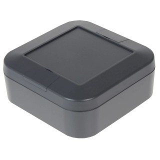 Takachi Electric Industrial WP Series Low Profile Grey Lid ABS Enclosure IP67 40 mm x 100 mm x 100 mm WP10-10-4C